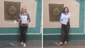 Подяки від Міністерства освіти і науки України