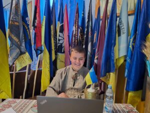 Сила дитячого серця: МІОК та СКВОР СКУ провели міжнародну зустріч із юним волонтером Богданом Калинівим